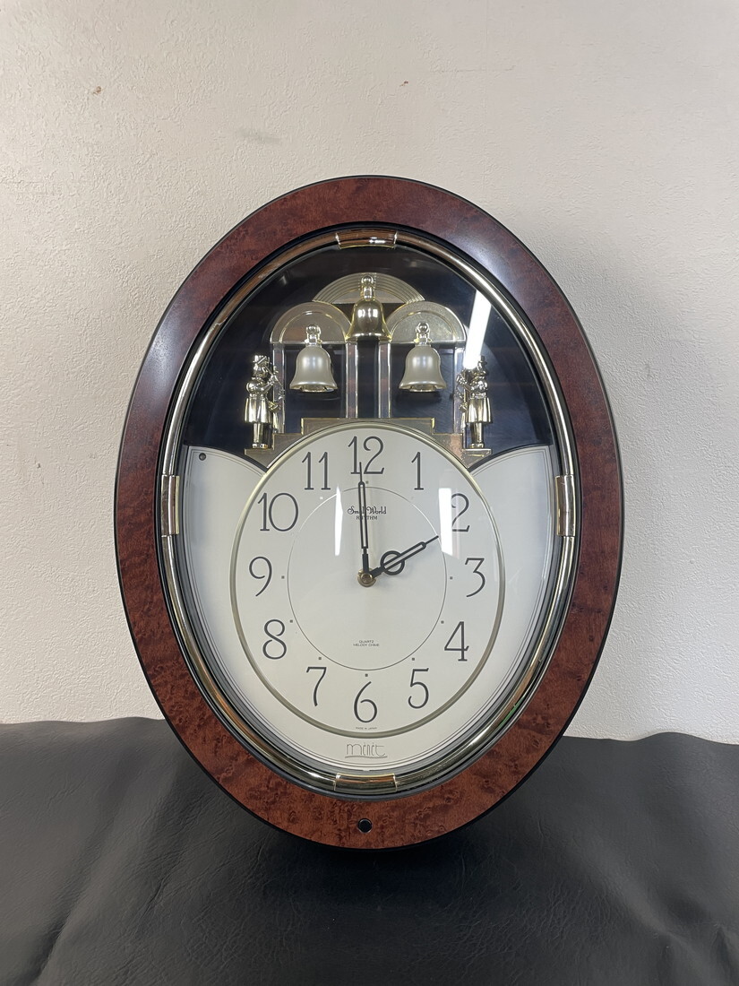 中古】1円 セイコー RE502B からくり時計 クォーツ チャイム打ち人形