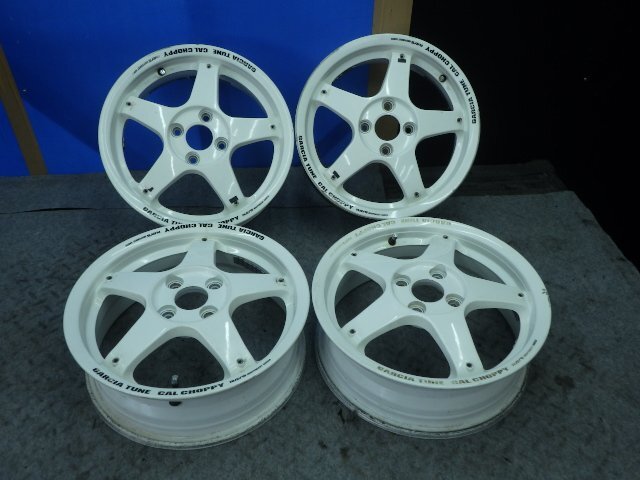 中古】RAYS レイズ CAL CHOPPY キャルチョッピー 5J-14 ofu +42 PCD100
