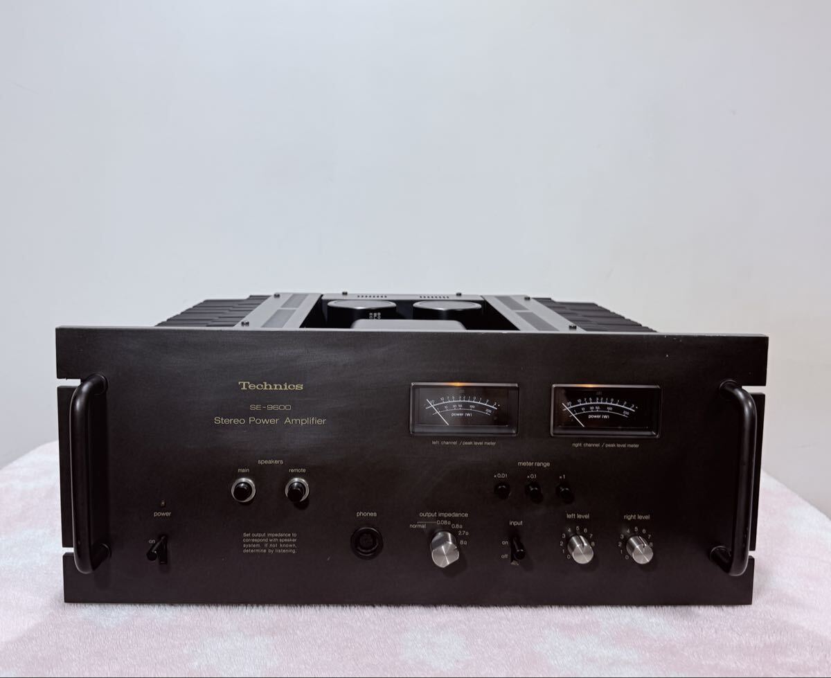 中古】テクニクス/Technics 21A パワーアンプ SE-9021A 動作OK USED品