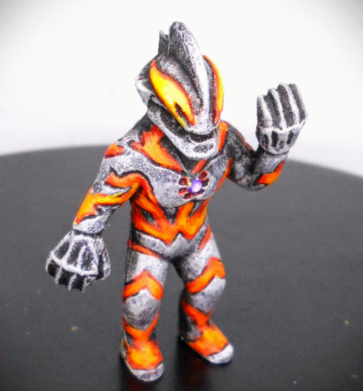 ウルトラ怪獣ソフビ サドラ デットン 改造リペイント完成品の落札情報