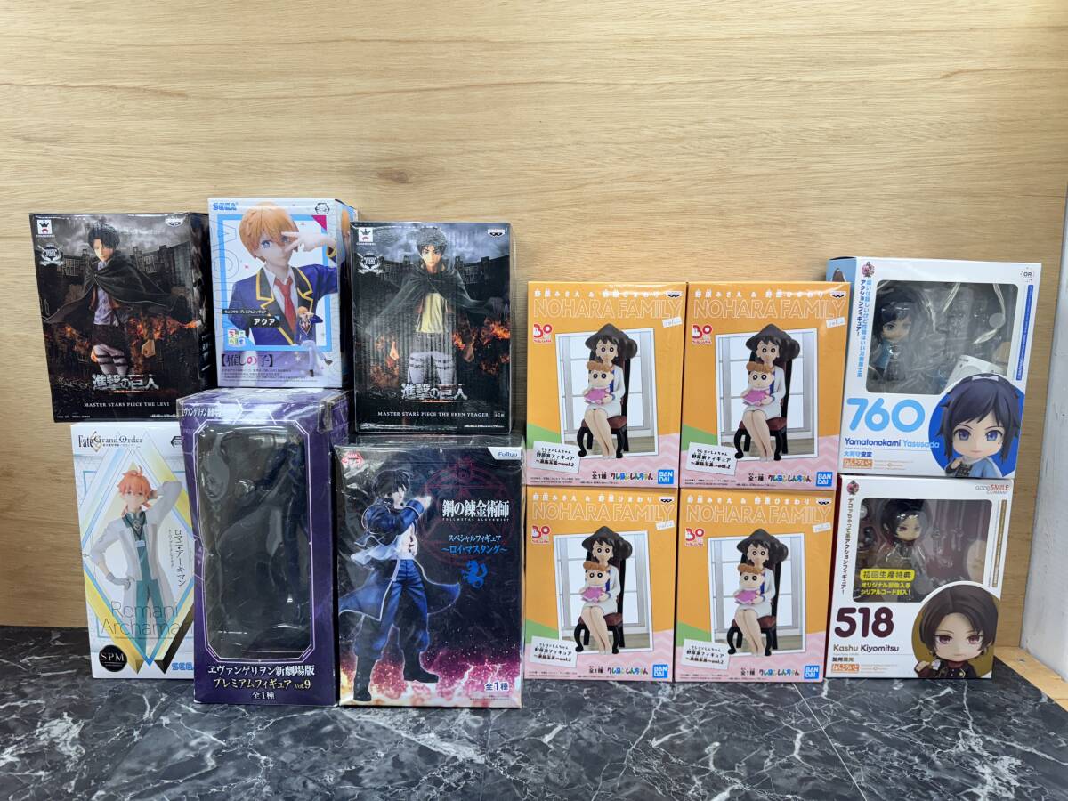 【ジャンク/フィギュア】プライズフィギュア他 まとめセット / クレヨンしんちゃん 刀剣乱舞 進撃の巨人 鋼の錬金術師 FGO 推しの子 エヴァの1番目の画像