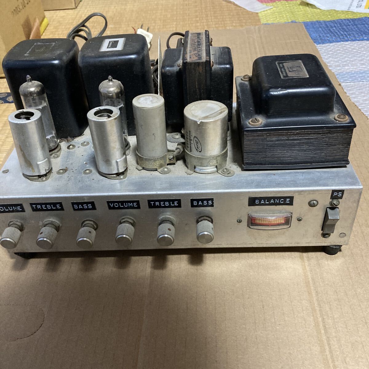 SANSUI 山水電機　真空管アンプ　H10-8 P-44B オーディオ機器 SANSUI 山水 真空管アンプ サンスイ ⁄ LUX-3A42 H10-8 トランス 自作