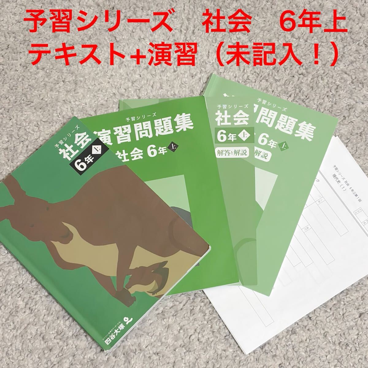 ☆四谷大塚予習シリーズ 5年下 算数 ☆ 早稲田アカデミー サピックス