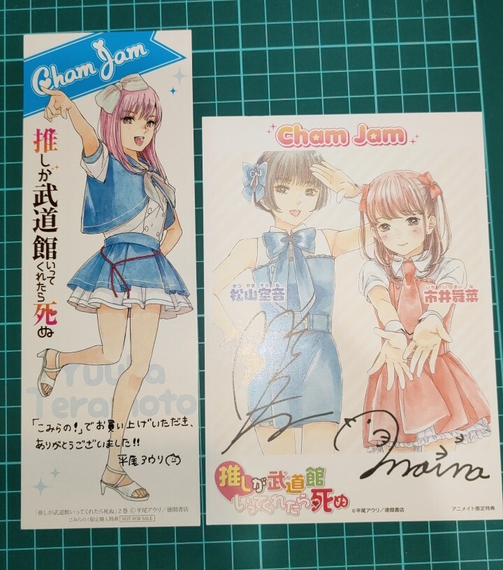 サイン本 イラスト&コメント わびさび 平尾アウリ作品集 平尾アウリ