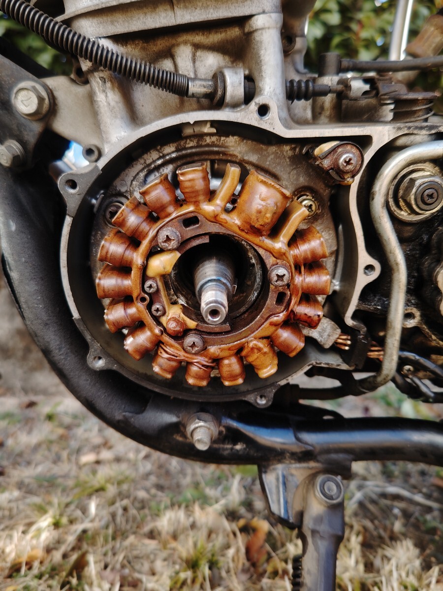 ヤマハ　MR50　3T2 フライホイール、ジェネレーターset 即配可 YAMAHA MR50 純正ジェネレーター フライホイール 3T2-011 検索