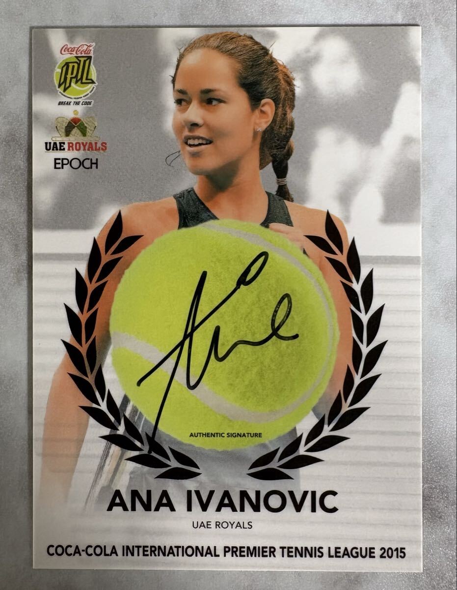 新品】アナ・イバノビッチ 直筆サインフォト/写真 テニス Ana Ivanovic