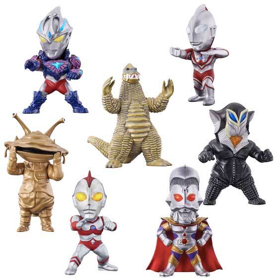 中古】中古品 ウルトラマン怪獣 ピグモン カネゴン ダダ ゼットン 