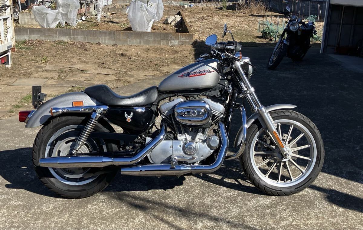 中古】中古 現行 EFI◇スポーツスター カスタムタンク フレイムス ラメ