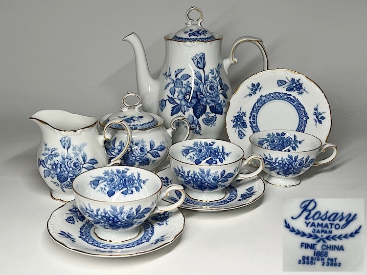 Rosary Yamato 花柄皿、FINE CHINA 1868 【公式通販】