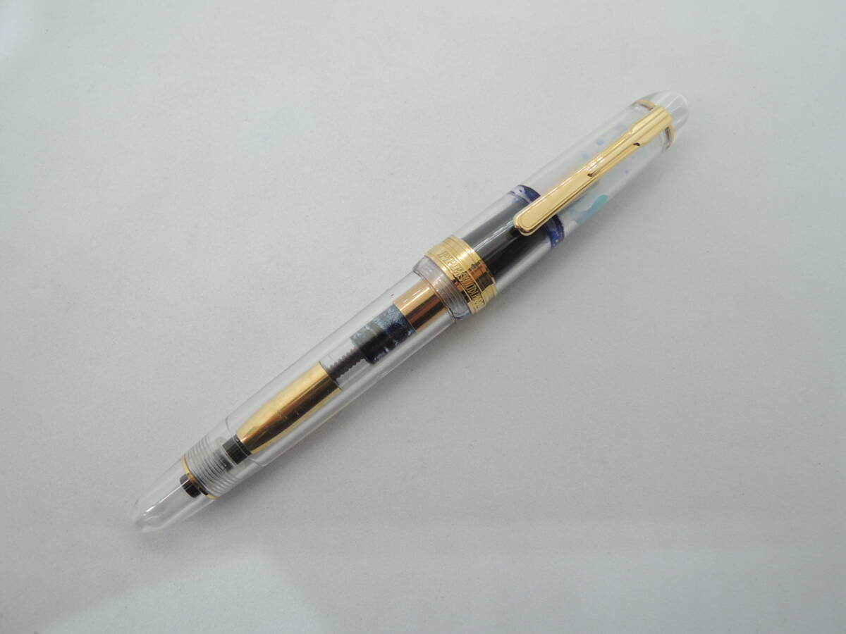 希少/限定生産色◇プラチナ プレジデント 18K M イエロー 黄色 万年筆