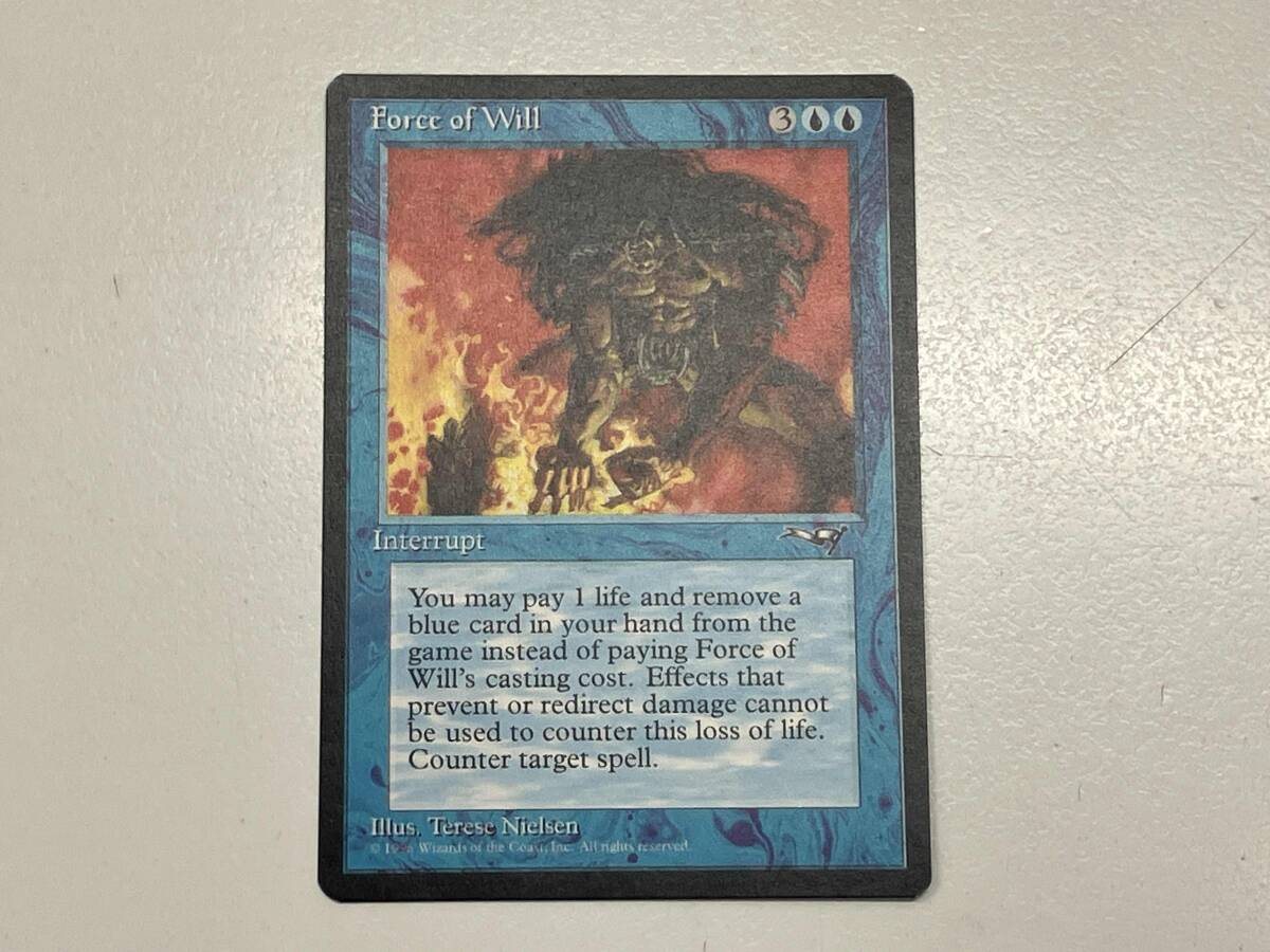 新品】MTG《意志の力/Force of Will》アライアンス版 イラストレーター