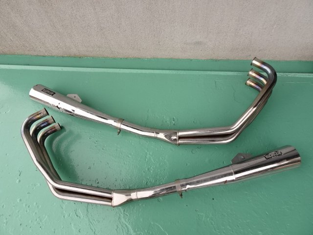 カワサキ Z系 旧KERKER メガホンマフラー カーカー 当時物 Z1 Z2