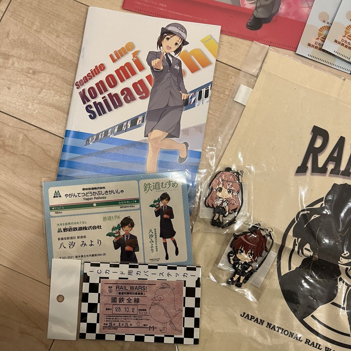 新品】C86 RAIL WARS! /レールウォーズ 飯田奈々 マイクロファイバー