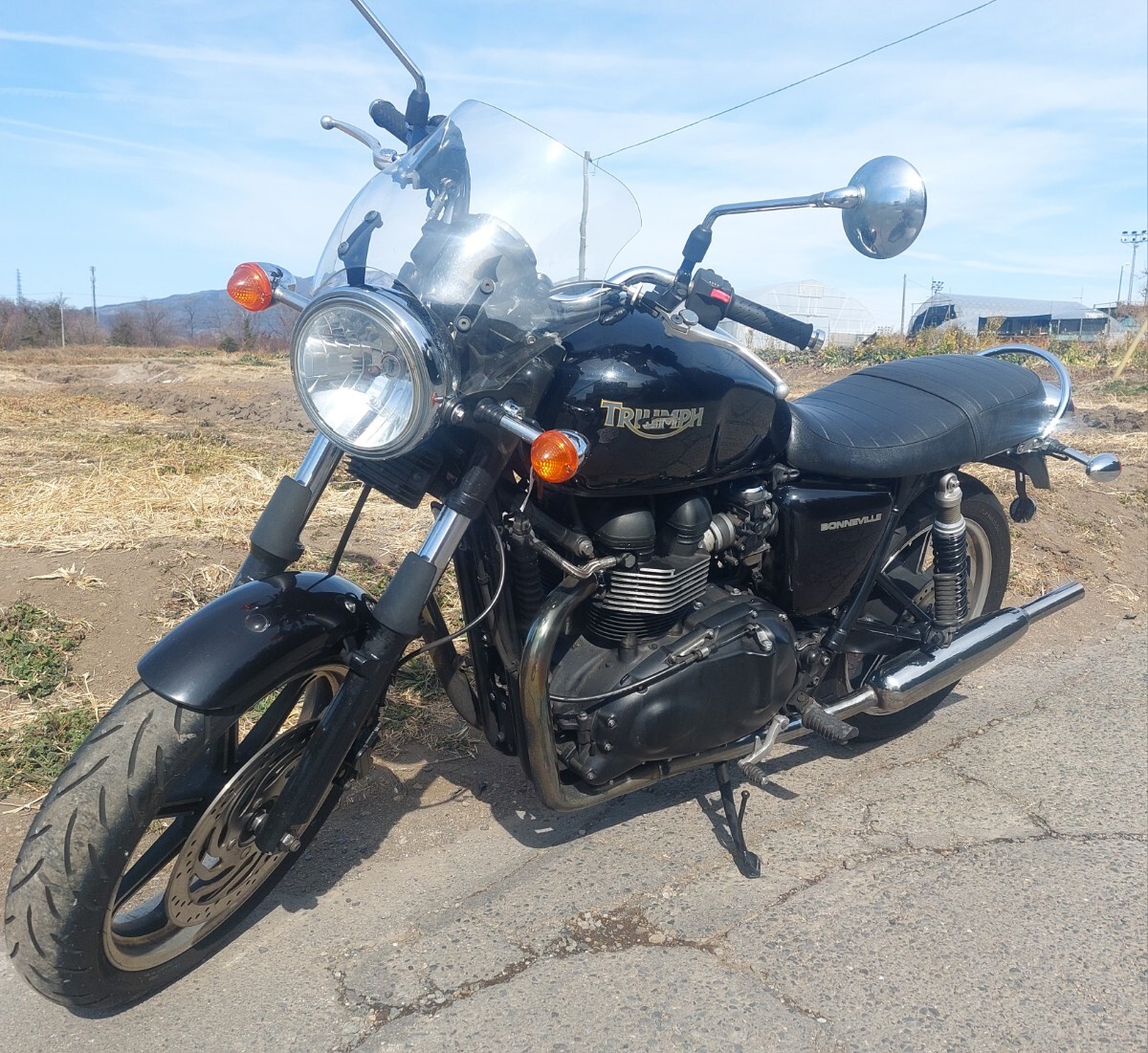 新品】Triumph Bonneville T120/T100 純正オプション コンフォート 