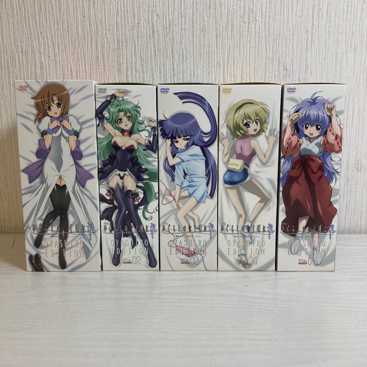 ☆中古☆ひぐらしのなく頃に 雀 抱き枕カバー 竜宮レナ 園崎魅音☆の