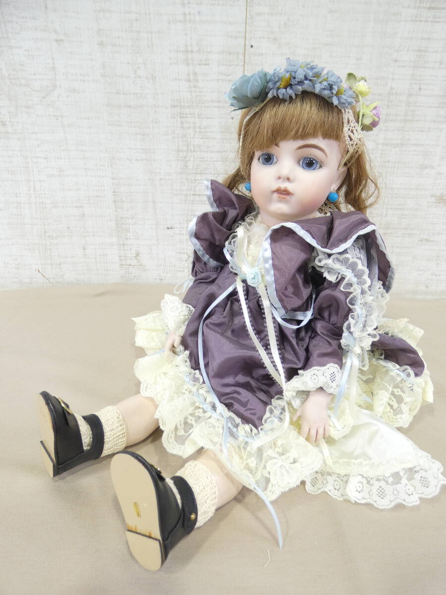 中古】ビスクドール3号さんのウィッグ＆ボネ♪ ビスクドール