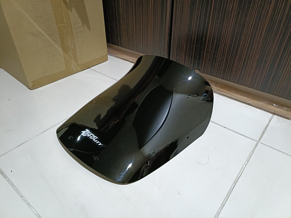 中古】絶版 中古美品 ゼログラビティ スクリーン スモーク ZRX1200