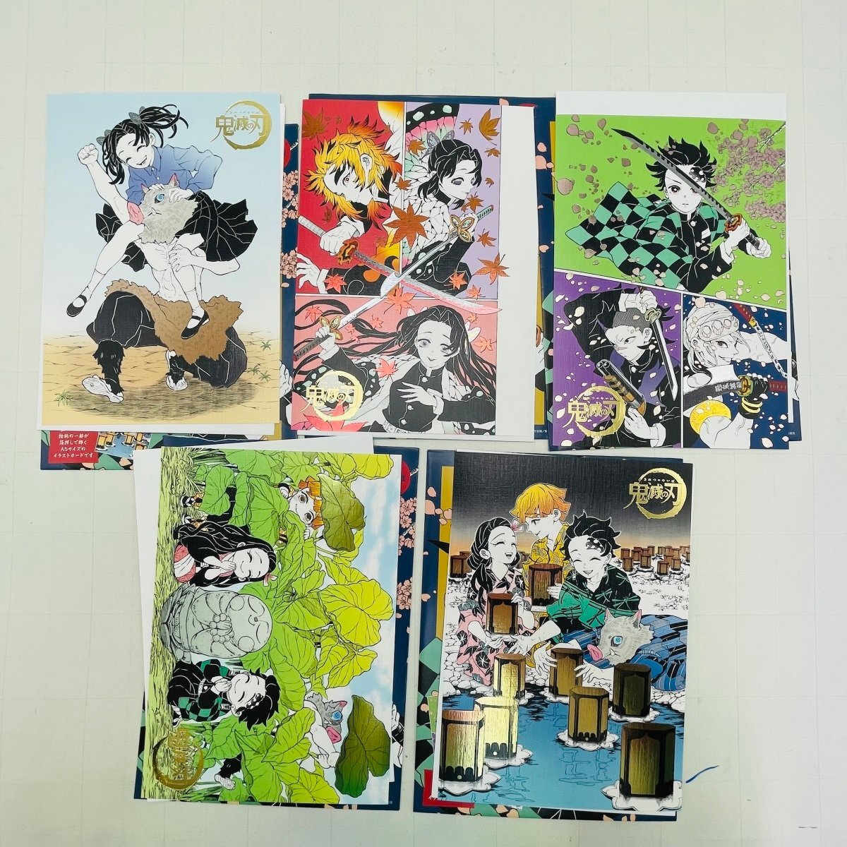 鬼滅の刃　6巻　初版　イラストペーパー付き 新品】【初版 特典】鬼滅の刃 描き下ろし 6巻 ペーパー イラスト 竈門