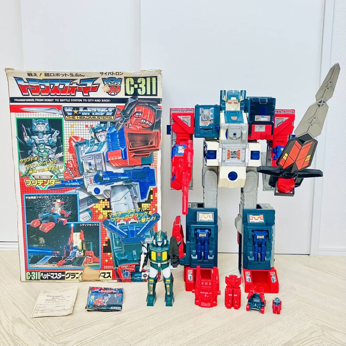 トランスフォーマー C-306 ゴッドマスター/地上連絡防衛戦士 ロード 