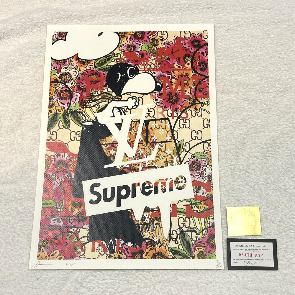 新品】【選べるサイズ】特大サイズシュプリーム,ウォールアート