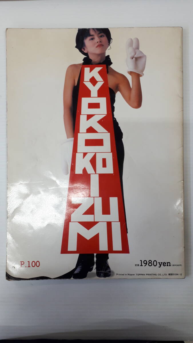 小泉今日子 永久大切版・高級写真集『小泉記念鑑』ARENA37℃臨時増刊