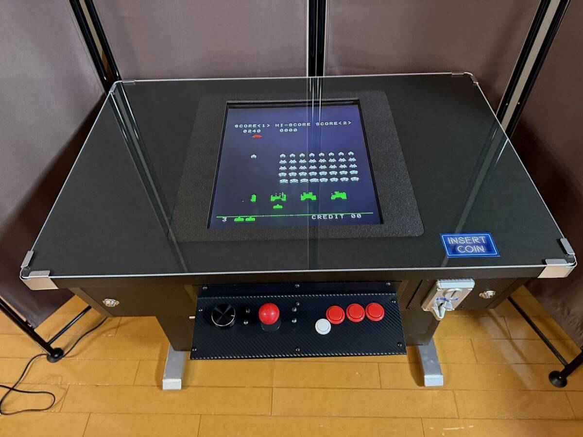 中古】花札 花合わせ・6 テーブル 筐体 アーケード 基盤 鍵付きの落札