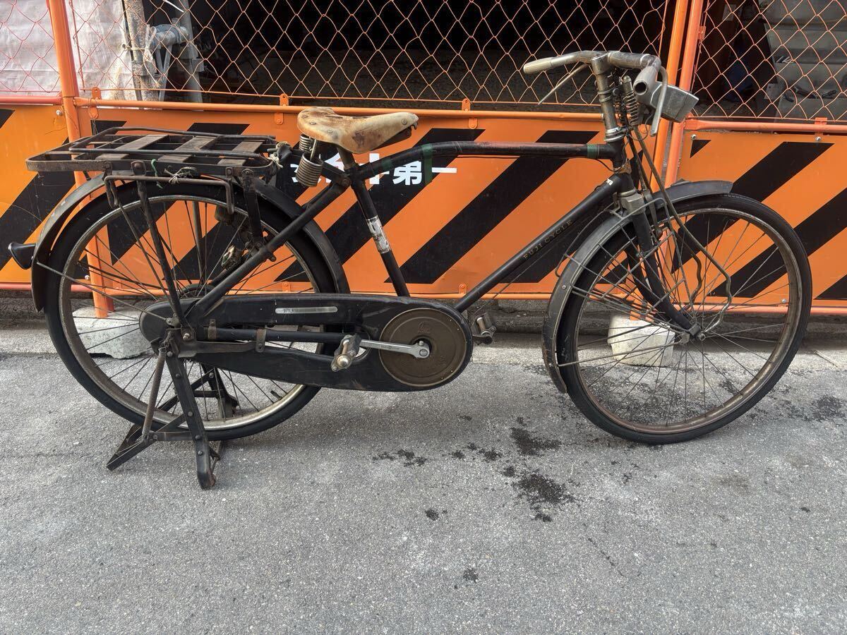 中古】FUJI・日米富士ヘッドバッチ・昭和レトロ自転車・実用車の