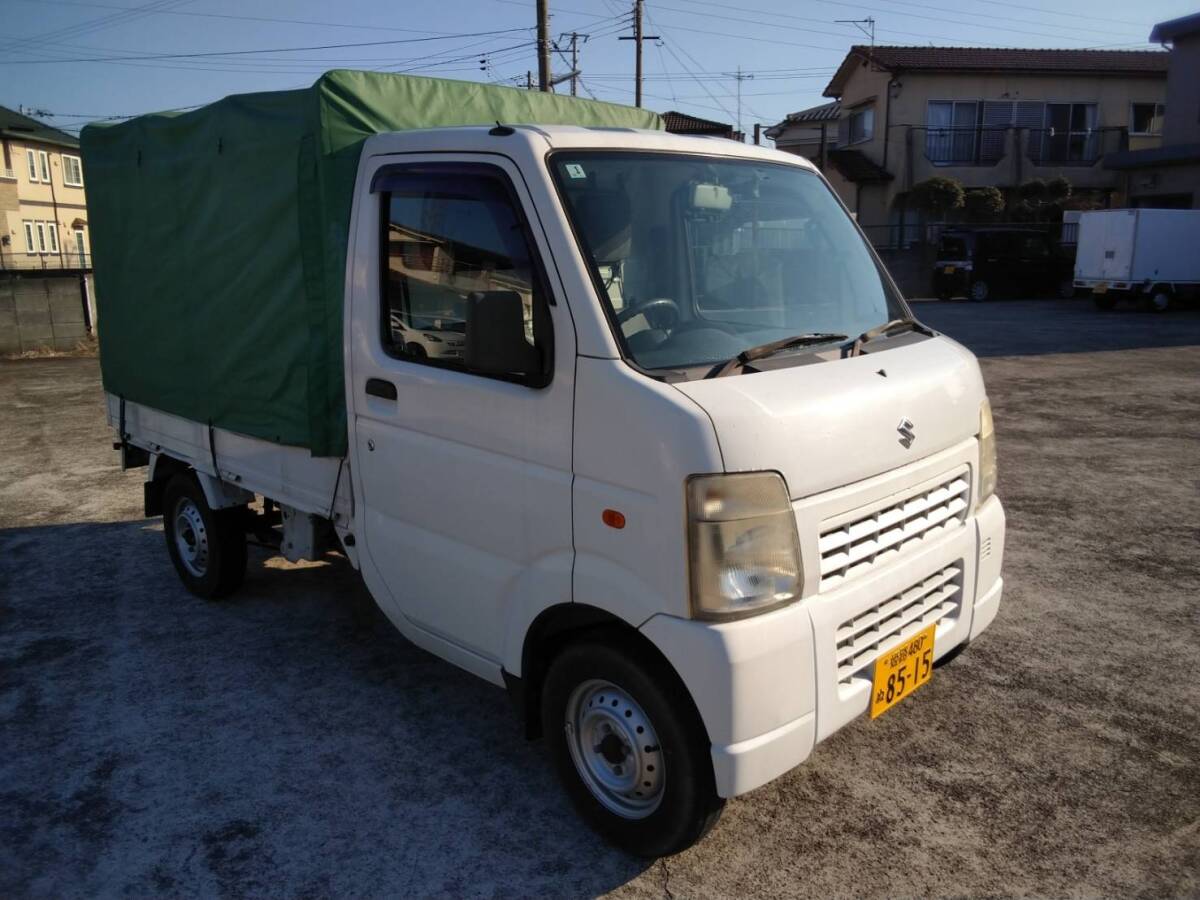 宮城発 H2 スズキ キャリィトラック DB41T KA 三方開 4WD 550cc 4速MT