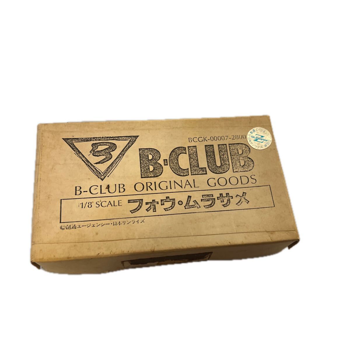 当時モノ B-Club ガレージキット 1/8 フォウ・ムラサメ Zガンダム ☆B