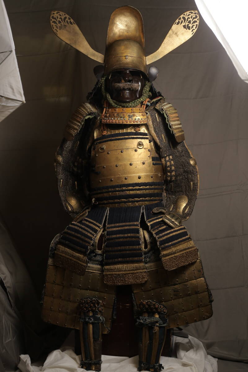 ○江戸時代 武具「片喰紋 矢入（尻籠・矢籠・箙）2種 矢6本」 検/弓矢