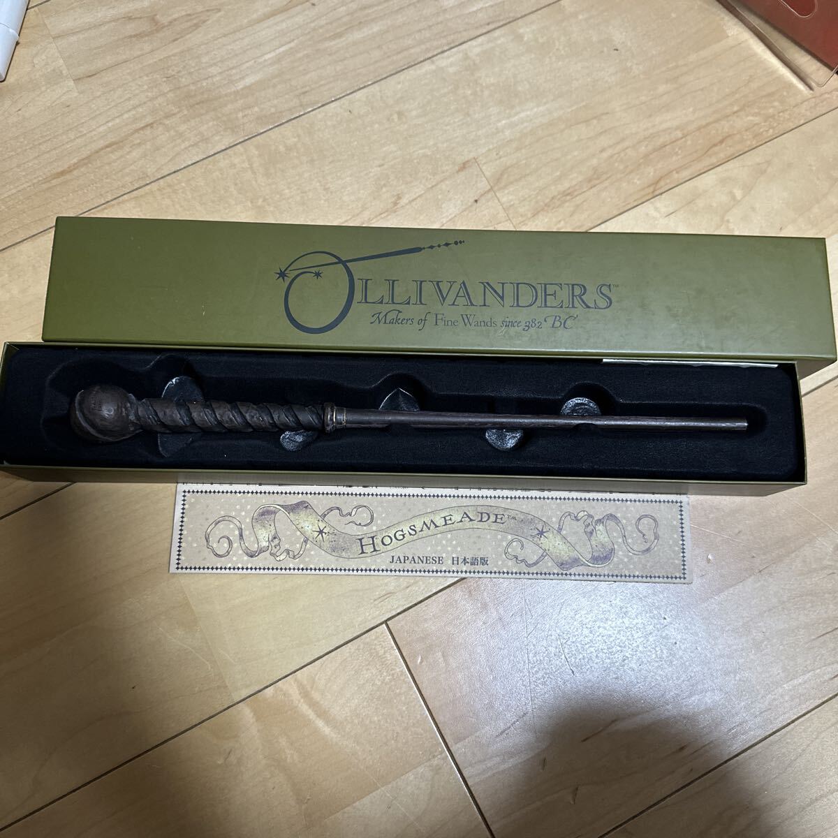 9455T USJ ハリーポッター オリバンダーの店 杖 ドクロの落札情報詳細