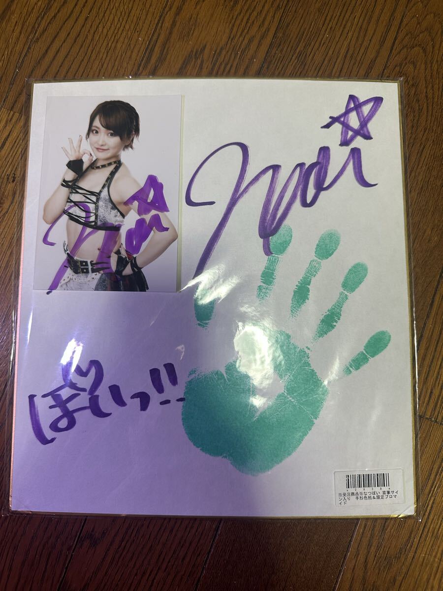 コレクター放出品 ベッキー プロマイド付き直筆サイン色紙の落札情報