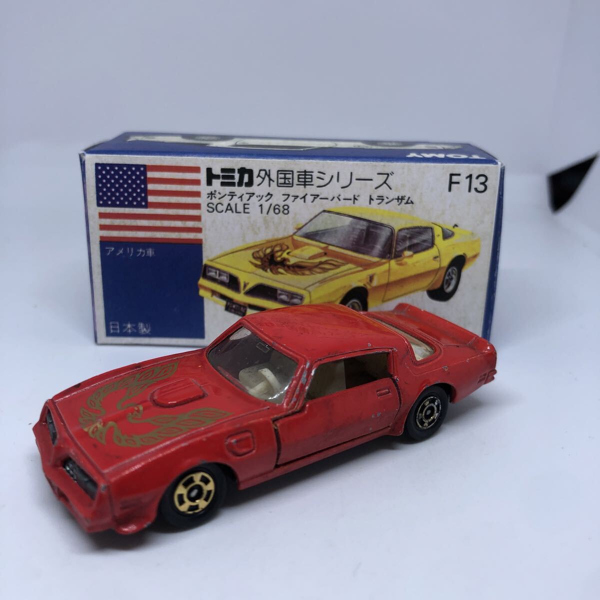 トミカ F132-4 ポンティアック ファイアーバード トランザム 青箱 一般