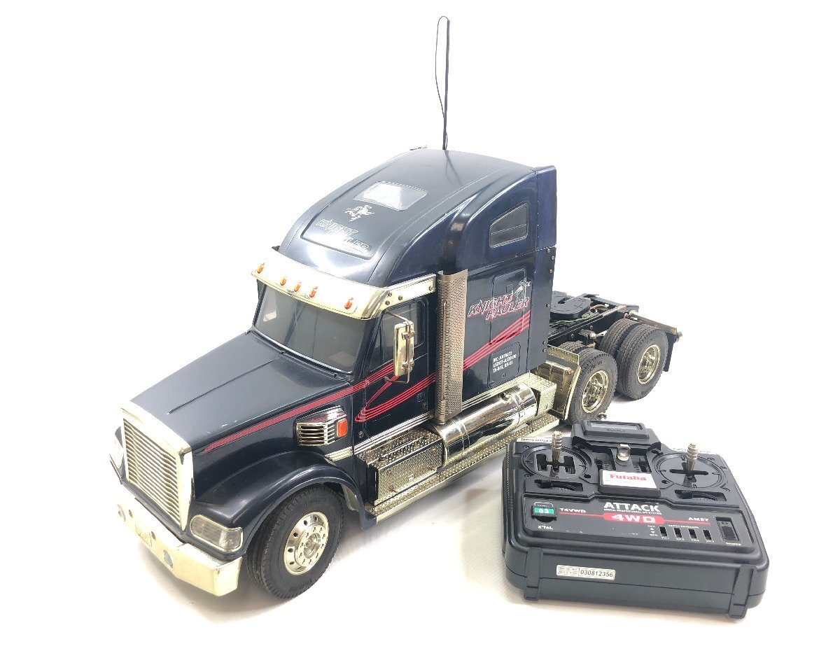 傷や汚れあり】TAMIYA タミヤ 1/14 ラジコン トレーラーヘッド