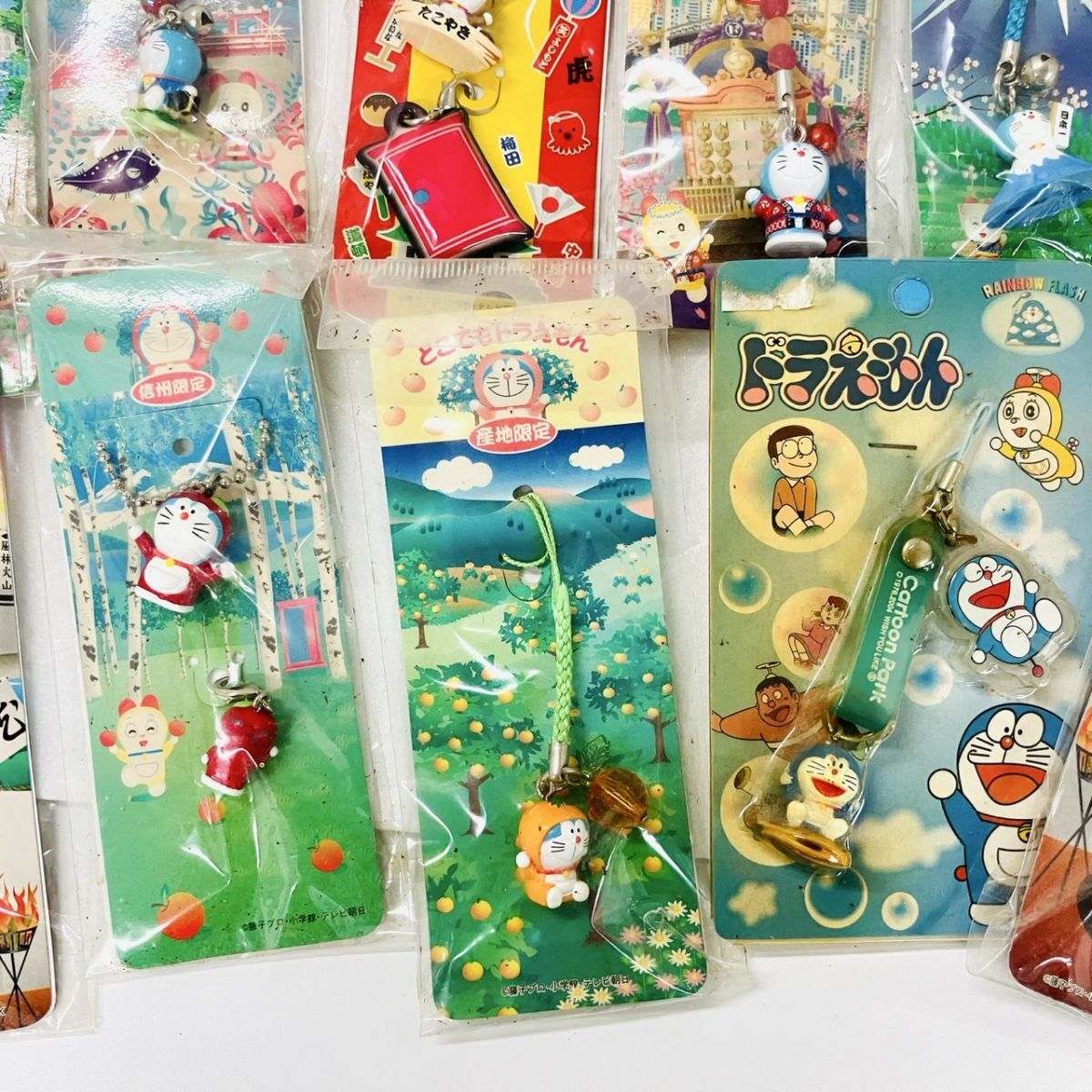 どこでもドラえもん マスコットキーホルダー （小） 5個セット 送料200円☆ 函館限定 新選組 どこでもドラえもん マスコット