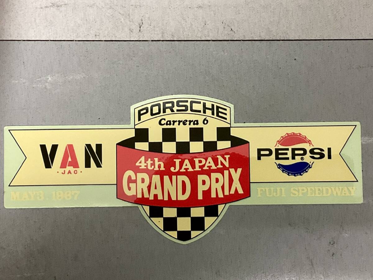 新品】レーシングメイトGT－1ステッカー VAN 生沢徹 昭和レトロ