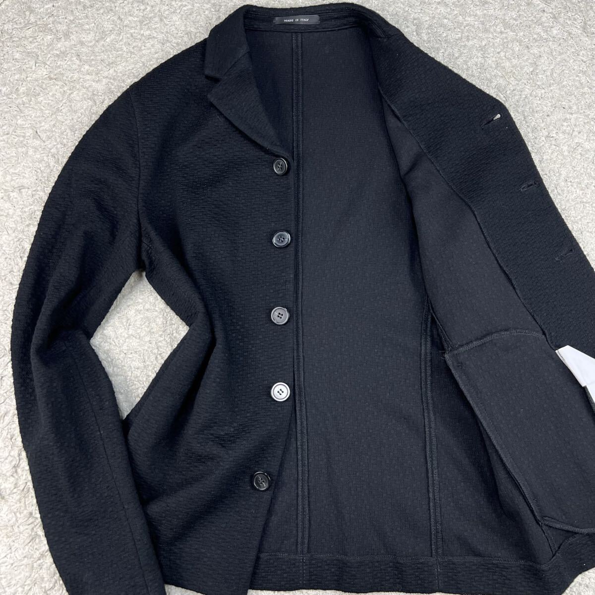 エンポリオアルマーニ◇EMPORIO ARMANI レザー ジャケット テーラード 