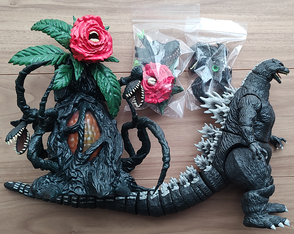 新品】◇GODZILLA ゴジラ細胞！ ビオランテの素 不思議な力が 