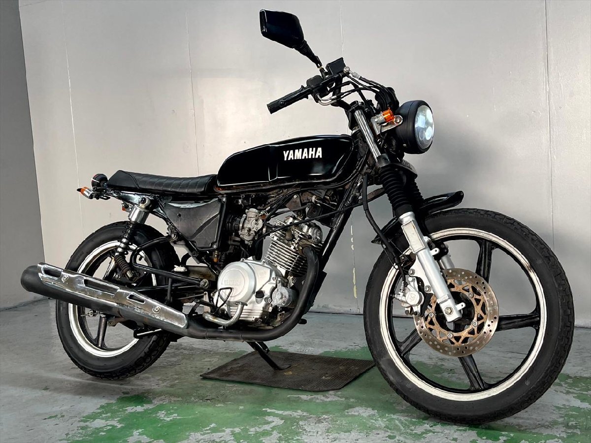 宮城県発 ヤマハ YBR125 カスタム多数 始動難あり 要整備 中古 売切