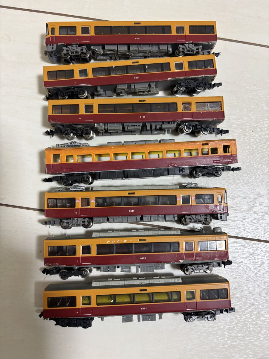 箱付き！ PVC式 京阪8000系ミニ(mini)方向幕 mini方向幕×巻き取り機