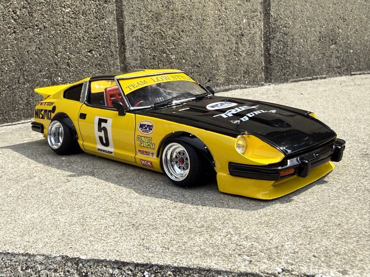 1/24 タミヤ 280ZX 改 完成品 S130 130Z フェアレディZ チバラギ 族車