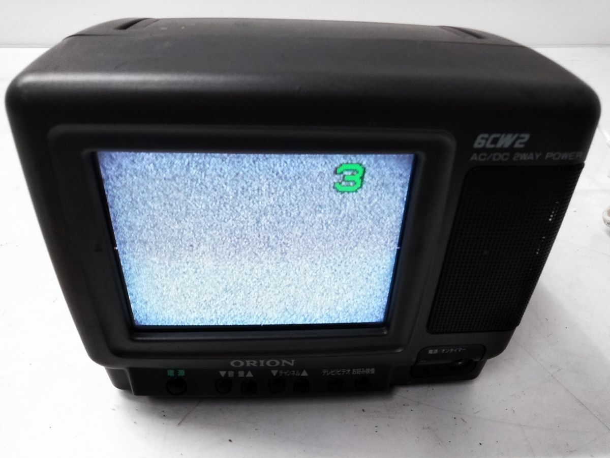 中古】オリオン製ブラウン管テレビ ☆ ORION ☆ 6CW2の落札情報詳細