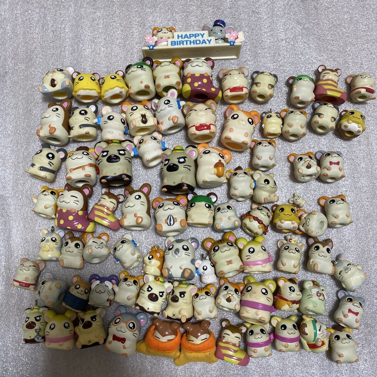 新品】♪新品タグ付とっとこハム太郎ぬいぐるみめがねくんラピスちゃん