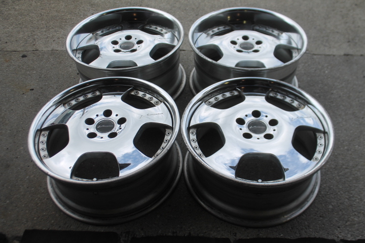 中古】ジャンク品 リム深 SSR ヴィエナディッシュ 6.5J-15 +38 4H-100