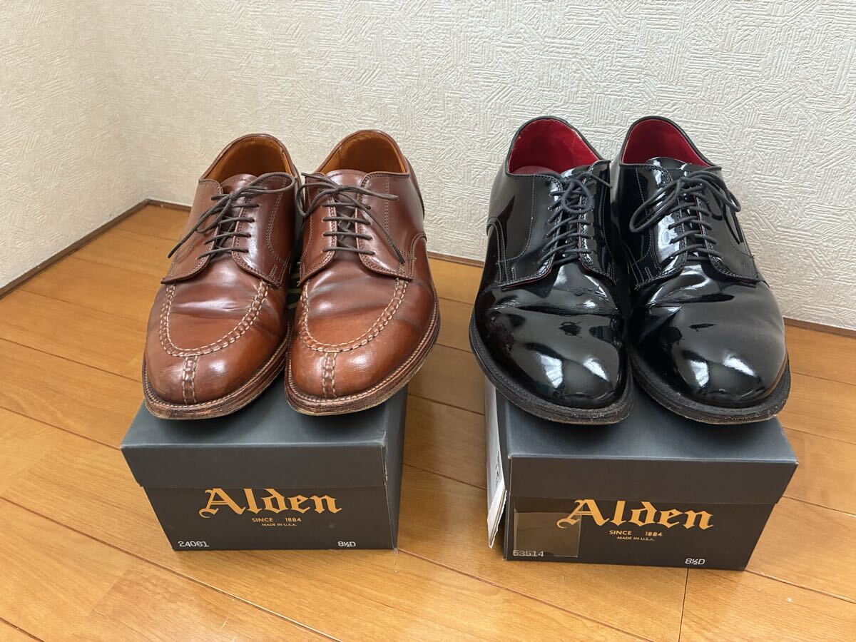 REGAL IMPERIAL GRADE 2112 Shell Cordovan PLAIN TOE SHOES size 25cm