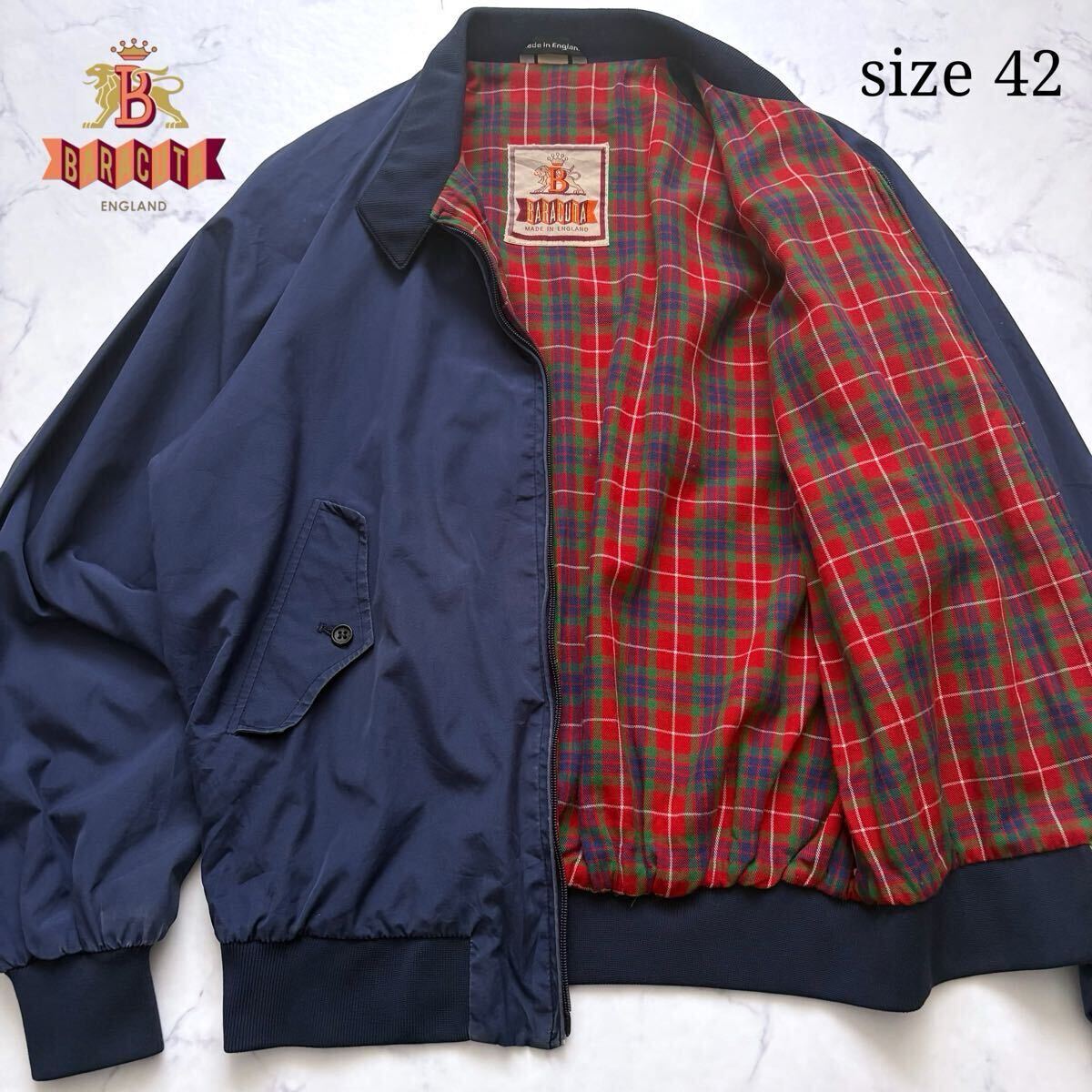 名作！80年代 英国製 バラクータ【BARACUTA】G-9 スイングトップ