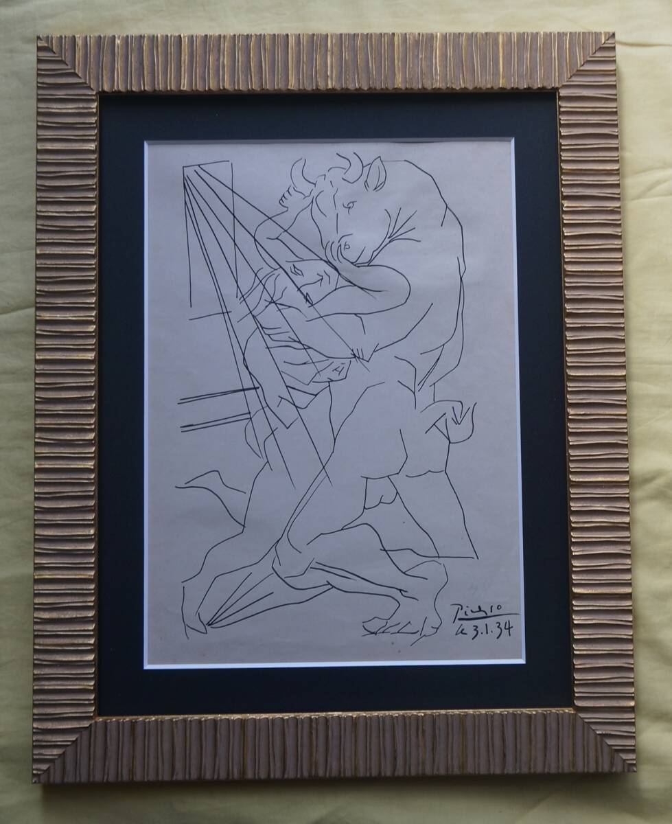 Artworks]パブロ・ピカソ|ゲルニカ|1937年制作|約80x36cm|肉筆|油彩