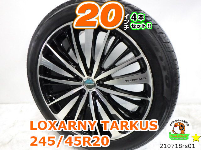 注目!! LOXARNY 632 ロクサーニ TARKUS 19インチ クローム メッキ