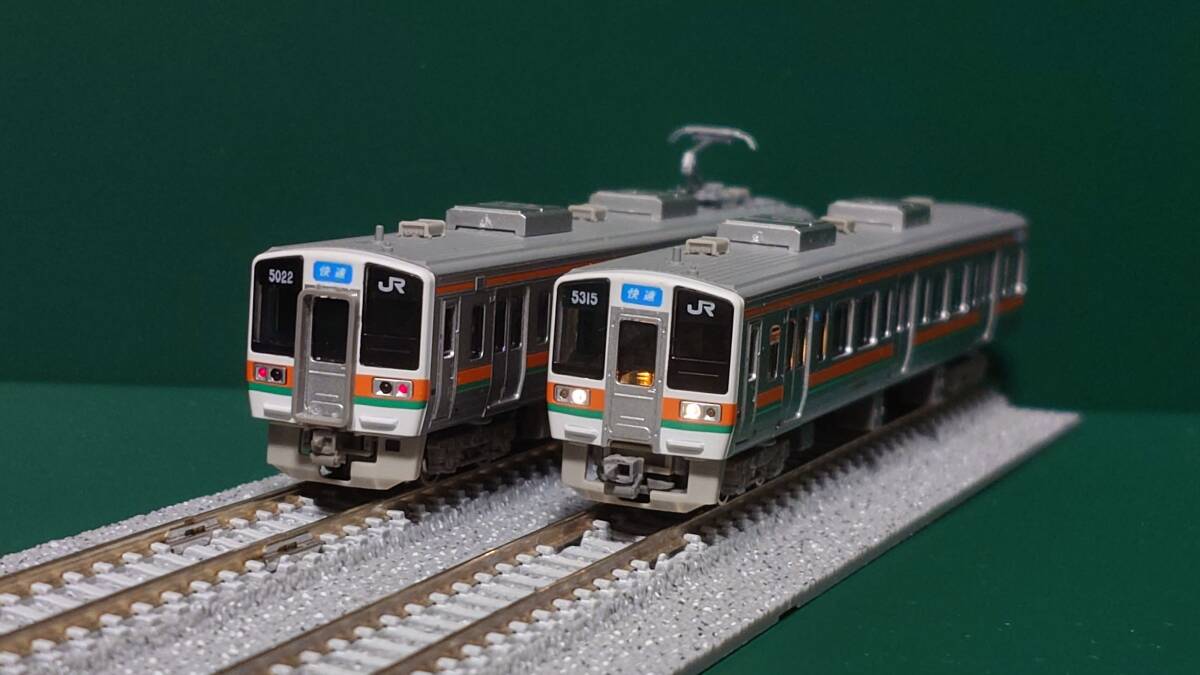 ☆KATO・グリーンマックス 313系2500番台+211系5000番台（LL編成）計6