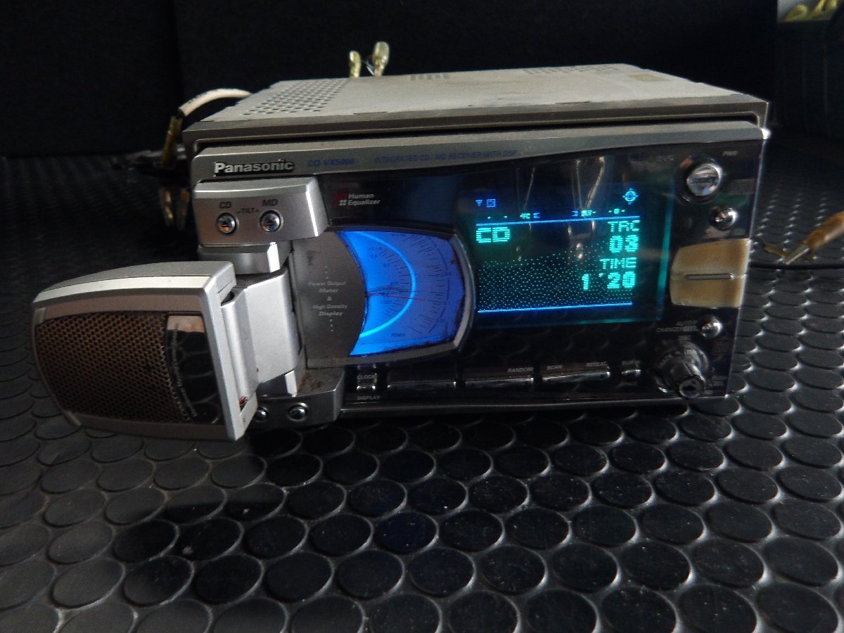 ◇Panasonic RX-MDX3 コブラトップ MD COBRA TOP CD/MDラジオ 動作良好